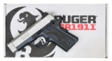 RUGER 9MM LUGER LW OFFICER'S MODEL SR1911 SEMI-