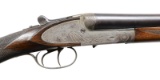 FRENCH J BERNIAUD ENGRAVED SIDELOCK SXS SHOTGUN.