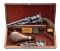 VERY FINE CASED INSCRIBED COLT 1861 NAVY REVOLVER,