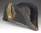 CONFEDERATE NAVY CHAPEAU WITH ORIGINAL ISSACS