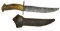 FINE PUBLISHED PRIMITIVE AMERICAN SIDE KNIFE &