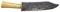 LARGE EARLY AMERICAN BOWIE KNIFE.