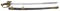 US M1850 STAFF & FIELD OFFICER’S SWORD BELONGING