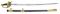 US M1850 STAFF & FIELD OFFICER’S SWORD BELONGING