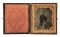 INTERESTING POSED SIXTH PLATE TINTYPE OF UNION
