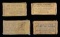 FOUR ORIGINAL UNOPENED PACKAGES OF CIVIL WAR ERA