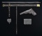 US M1851 CAVALRY BELT RIG WITH HOLSTER &
