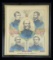 FRAMED LITHOGRAPH OF GENERAL AMBROSE BURNSIDE WITH