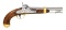 I.N. JOHNSON MODEL 1842 US PERCUSSION PISTOL.