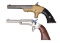 LOT OF 2 AMERICAN SINGLE SHOT BREAK ACTION