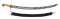 AMERICAN SILVER HILTED EAGLE HEAD OFFICER’S SABER.