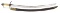 LATE 18th CENTURY EAGLE OR BIRD’S HEAD SHORT SABER