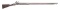 US COLONIAL ERA MILITIA MUSKET WITH LOCK MARKED