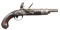 US MODEL 1816 SIMEON NORTH FLINTLOCK PISTOL.