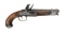 UNMARKED EUROPEAN FLINTLOCK PISTOL.