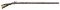 UNMARKED RELIEF CARVED FLINTLOCK KENTUCKY RIFLE,