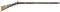 FULL STOCK PERCUSSION RIFLE, SIGNED 