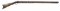 UNMARKED MULE EAR KENTUCKY RIFLE.
