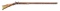 UNMARKED FULLSTOCK FLINTLOCK KENTUCKY RIFLE.