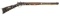 J. BISHOP AMERICAN PERCUSSION HALF STOCK RIFLE.