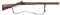 FLINTLOCK JARGER RIFLE WITH LOCK MARKED APENRADE.