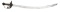 FASCINATING BRITISH MORTUARY HILT SABER.