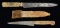 TWO FRENCH TRADE KNIVES.
