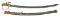 INDIAN ASSOCIATED BRASS SCABBARD SABER.