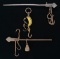 GROUP OF 3 FUR TRADE SCALES.