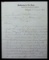 1879 LETTER TO GEN. PHIL SHERIDAN CONCERNING 