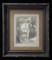 FINE FRAMED LARGE FORMAT PHOTOGRAPH OF NATIVE
