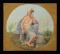 FINE EARLY FOLK ART PAINTING OF 