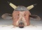 NATIVE AMERICAN HOPI STYLE LEATHER & WOOD FULL
