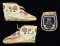 NATIVE AMERICAN BEAD DECORATED MOCCASINS &