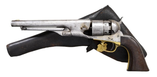 CONFEDERATE INSCRIBED COLT MODEL 1860 ARMY