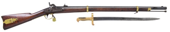 REMINGTON MODEL 1863 (ZOUAVE) PERCUSSION RIFLE &