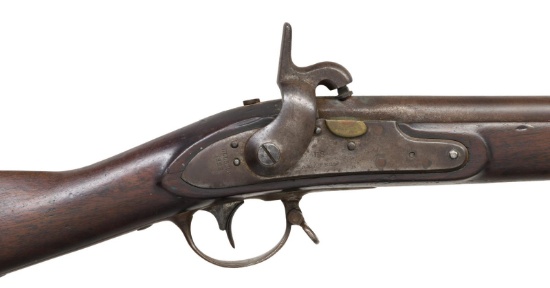 NICELY CARVED IDENTIFIED CIVIL WAR MUSKET