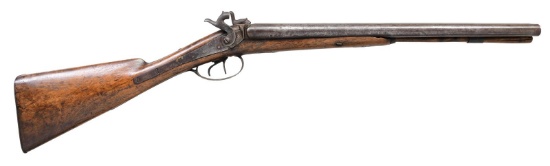 CONFEDERATE STYLE BELGIAN SXS SADDLE RING SHOTGUN.