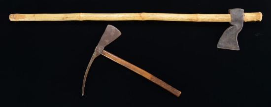 PAIR OF HAND AXES.