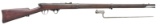 GREENE BREECH LOADING RIFLE WITH BAYONET.