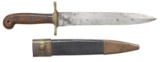 US M1849 RIFLEMAN’S KNIFE BY AMES.