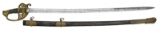 US M1850 STAFF & FIELD OFFICER’S SWORD BELONGING