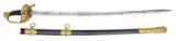 US M1850 STAFF & FIELD OFFICER’S SWORD BELONGING