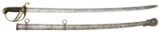 US M1833 ENLISTED DRAGOON SABER BY AMES.