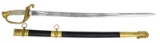 US M1852 NAVAL OFFICER’S SWORD BY AMES.