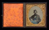 CRISP TINTED SIXTH PLATE TINYTPE OF UNION