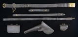 US M1851 CAVALRY BELT RIG WITH HOLSTER &