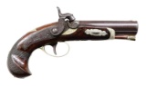 HENRY DERINGER PERCUSSION POCKET PISTOL WITH 4
