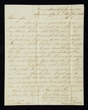 EXCELLENT BARBARY COAST WAR LETTER OF COMMODORE