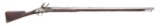 US COLONIAL ERA MILITIA MUSKET WITH LOCK MARKED